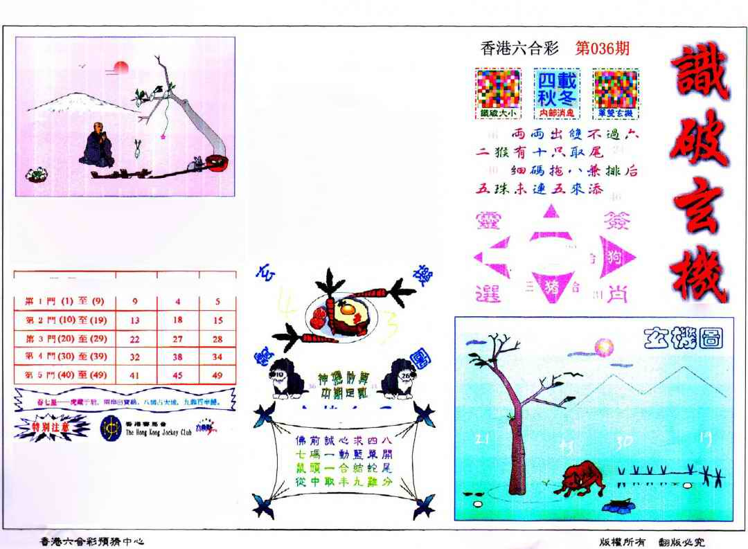 036期识破玄机(保证香港版)[图]