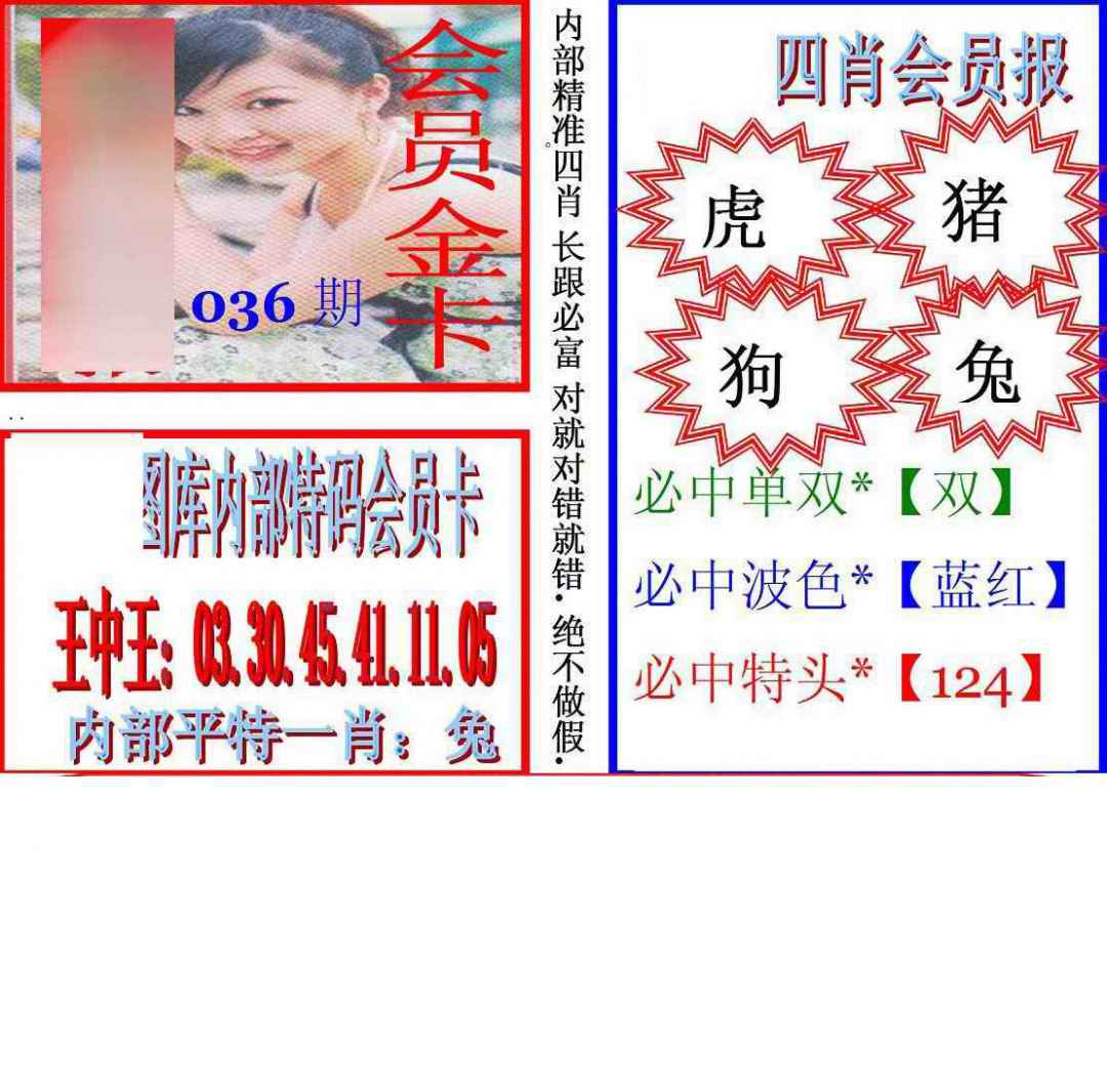 036期马经四肖会员报(新图)[图]